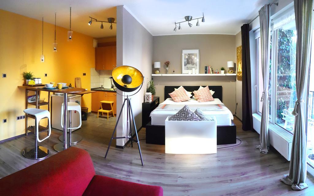 Inspirarta Studio Apartment Budapest Bagian luar foto